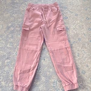 Like New Pink Cargo Pants